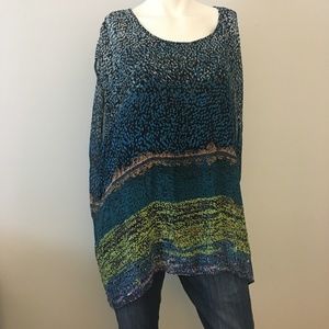 Sleeveless High low Blouse, NWOT